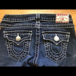 True Religion Joey Big T Dark Wash Jeans Size 26